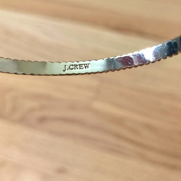 J. Crew gold bangle bracelet stack. - Picture 4 of 5